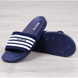 Big Star W FF274A356 ciabatte da spiaggia blu navy 2