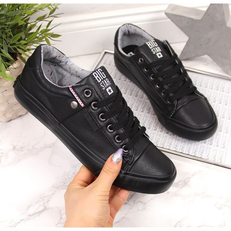 Sneakers basse Big Star W GG274061 nere nero 1