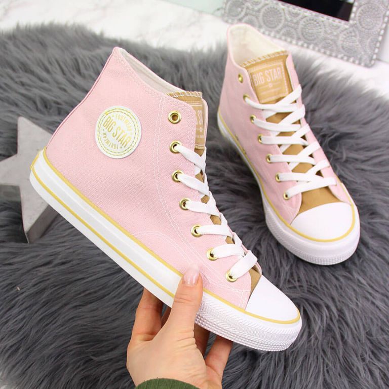 Sneaker alte Big Star W HH274447 rosa beige 1