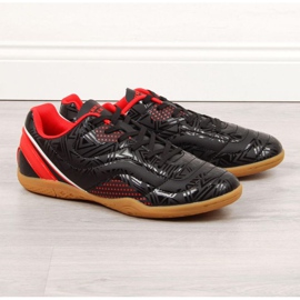 Scarpe sportive indoor American Club Jr.AM763A nere bianco nero 1