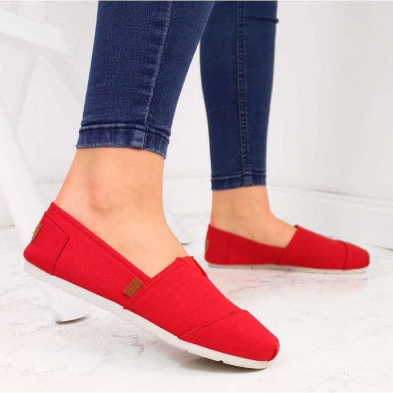 Sneakers slip on tomsy Novità W EVE275C red rosso 2