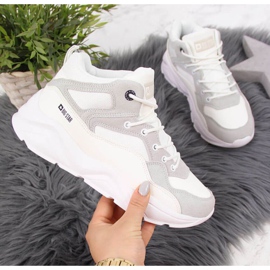 Sneakers sulla piattaforma Big Star W GG274643 bianco 1