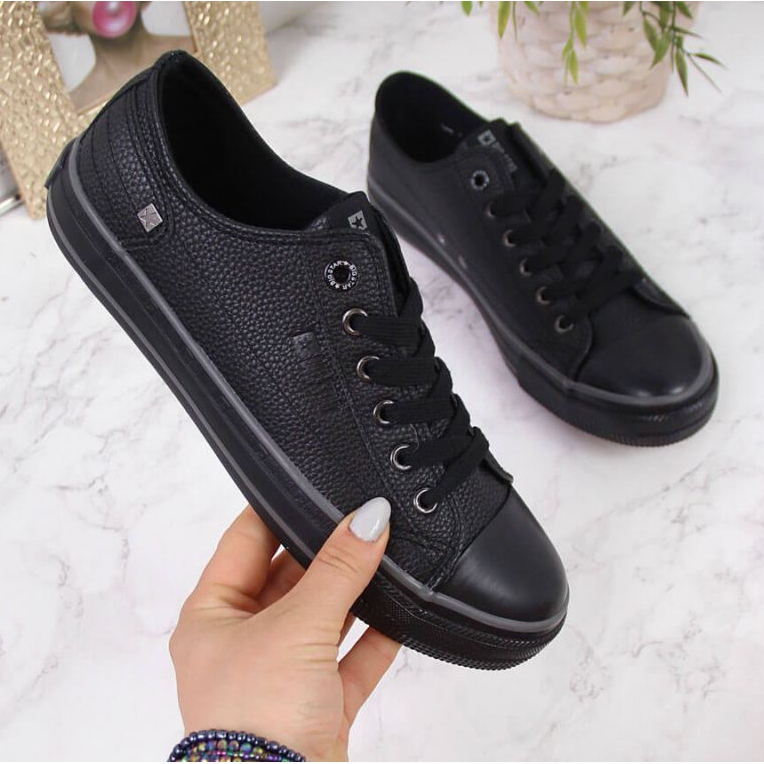 Sneakers basse con ecopelle Big Star II274002 W nere nero 1