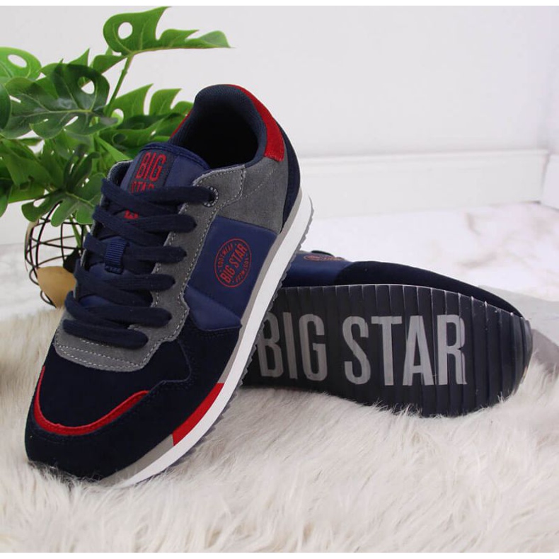 Sneakers Big Star W GG274A055 blu navy nero rosso grigio 2