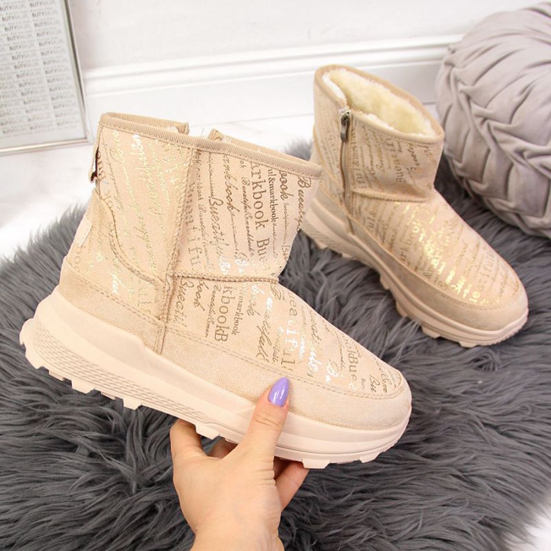 Doposci camoscio Novità W EVE311B beige 1