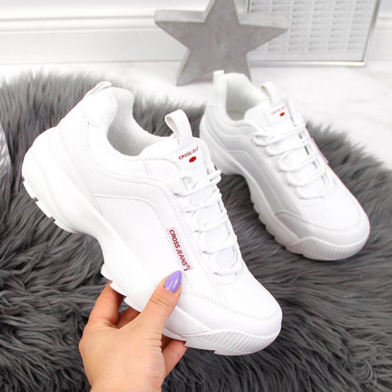 Cross Jeans W EE2R4133C scarpe bianche bianco 1