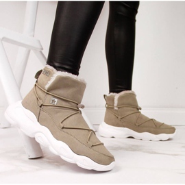 Doposci Big Star W II274263 beige 2