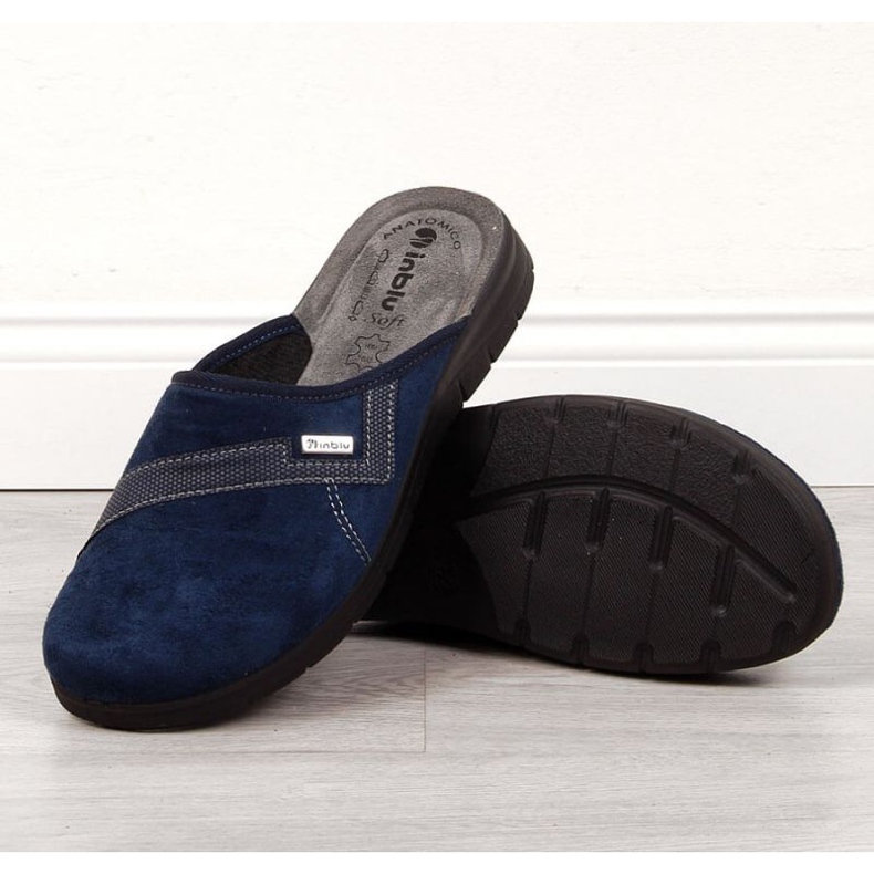 Pantofole da casa Inblu M ARC7 blu navy 1