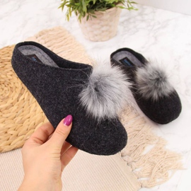 Pantofole Panto Fino W INT1626A nere nero 1
