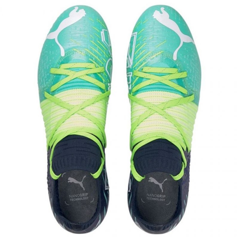 Scarpe da calcio Puma Future Z 1.2 MxSG M 106479 03 blu navy, multicolore blu e blu navy 2