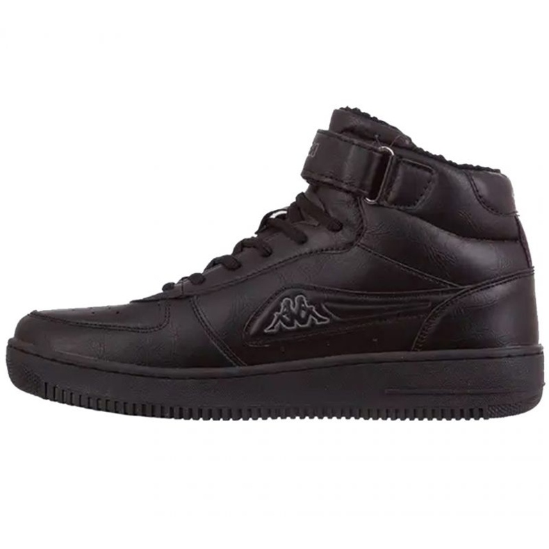 Kappa Bash Mid Fur 242799 1111 scarpe nero 1