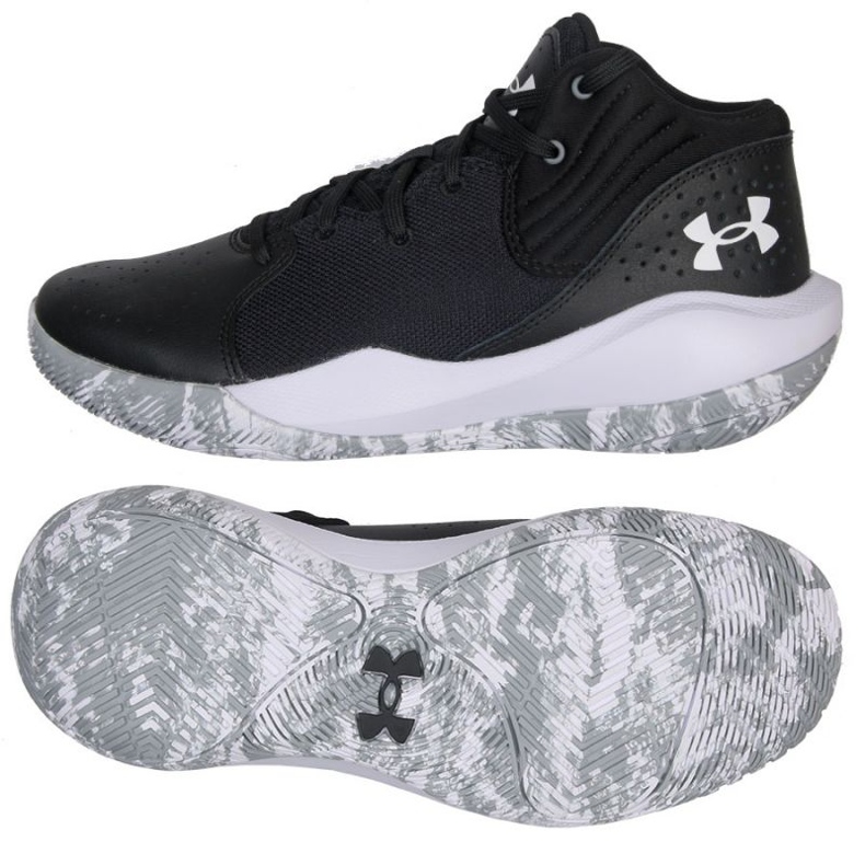 Scarpa da basket Under Armour Jet 21 M 3024 260 001 nero nero 1