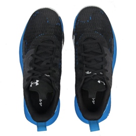 Scarpa da basket Under Armour Spawn 3 M 3023 738 003 nero nero 1