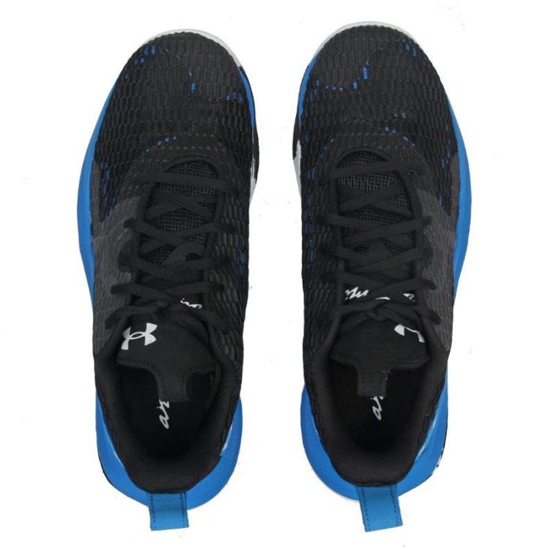 Scarpa da basket Under Armour Spawn 3 M 3023 738 003 nero nero 1