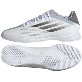Scarpe da calcio Adidas X Speedflow.3 In M FY3301 bianca bianca 1