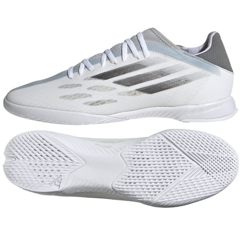 Scarpe da calcio Adidas X Speedflow.3 In M FY3301 bianco bianco 1