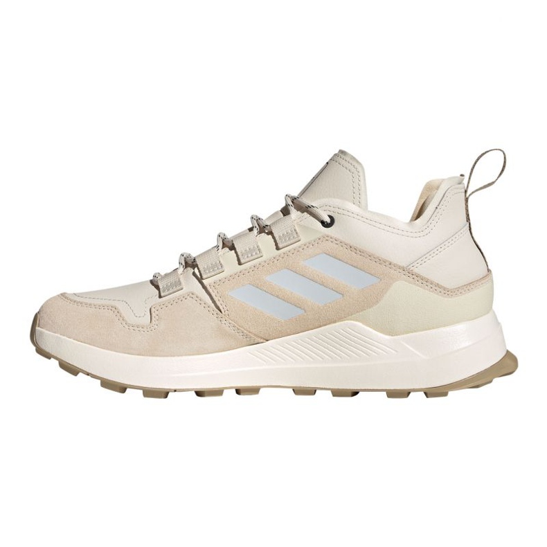 Adidas Terrex Urban Low Leather Trekking W FZ3380 scarpe beige 1