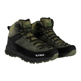 Scarpe da trekking Alpinus Brasill M JS43583 nero verde 2