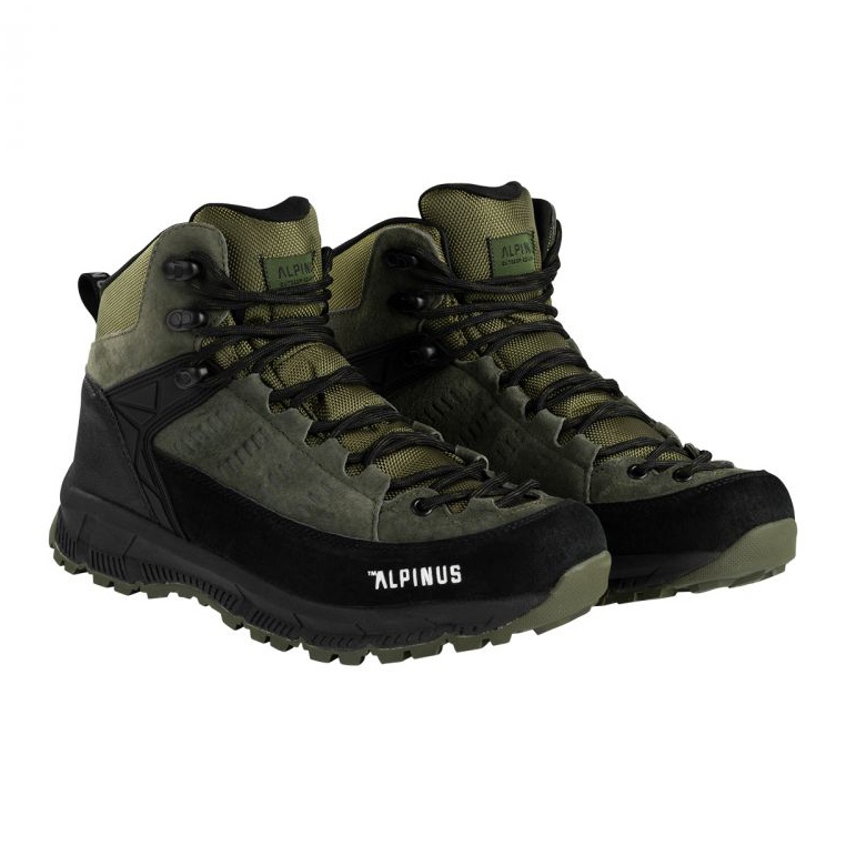 Scarpe da trekking Alpinus Brasill M JS43583 nero verde 2