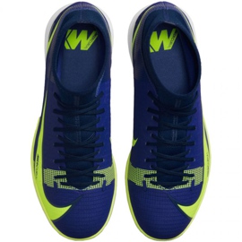 Nike Mercurial Superfly 8 Academy Ic M CV0847 474 scarpe da calcio blu verde blu 1