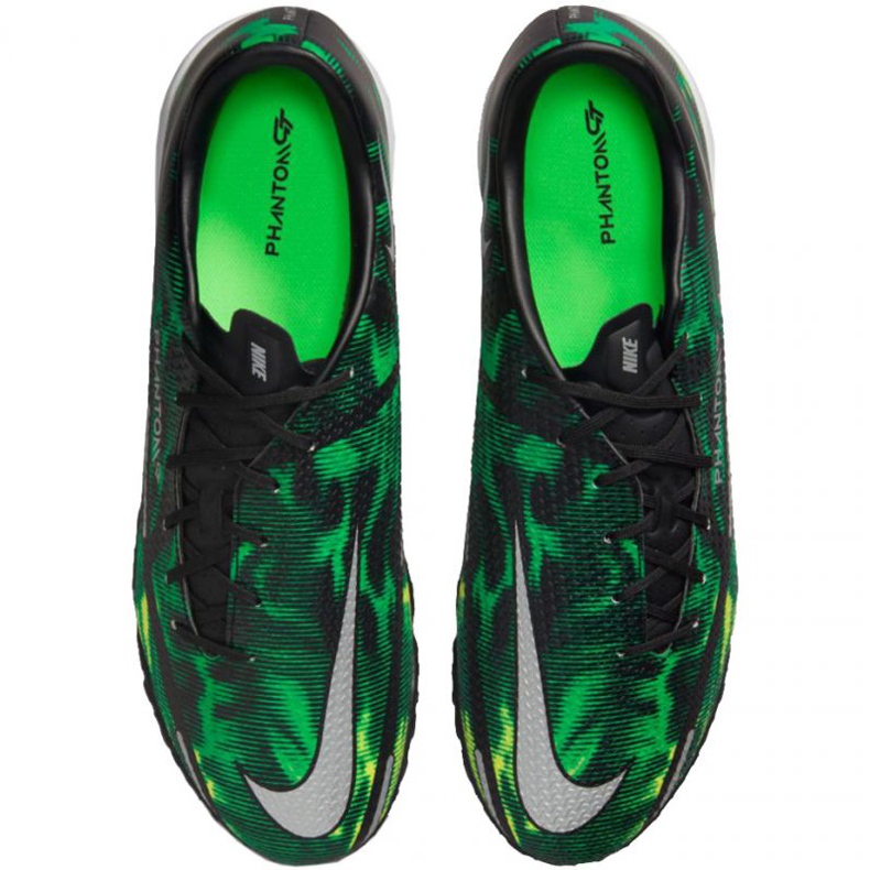 Nike Phantom GT2 Academy Tf Sw M DM0725 003 scarpe da calcio multicolore verde 1