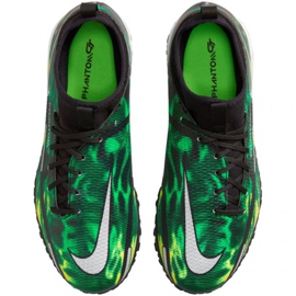Nike Phantom GT2 Academy Df Tf Sw Jr DM0741 003 scarpe da calcio verde, multicolore verde 1