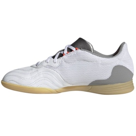 Scarpe da calcio Adidas Copa Sense.3 In Sala Jr FY6158 multicolore bianca 1