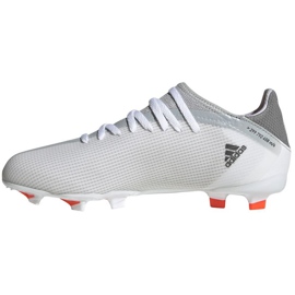 Scarpe da calcio Adidas X Speedflow.3 Fg Jr FY3305 grigio, bianco bianca 1