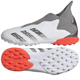 Scarpe da calcio Adidas Predator Freak.3 Ll Tf Jr FY7868 bianca bianca 1