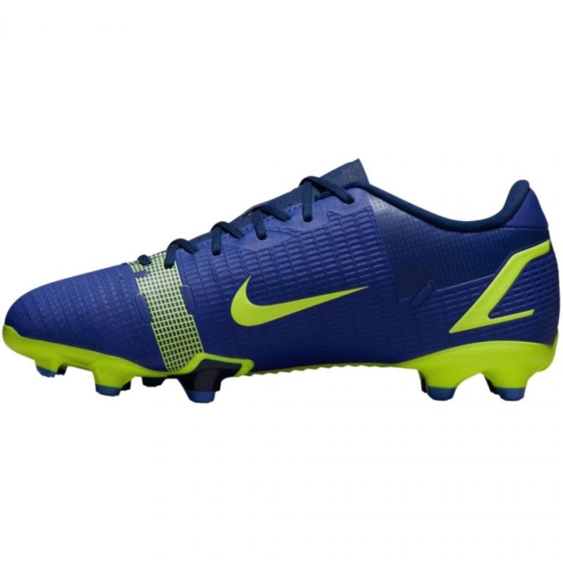 Nike Mercurial Vapor 14 Academy FG / MG Jr CV0811 474 scarpe da calcio blu blu 1