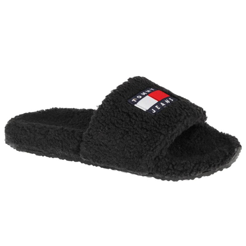 Tommy Hilfiger Flag Pool Slide W EN0EN01602-BDS nero 1