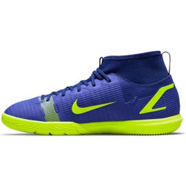 Nike Mercurial Superfly 8 Academy Ic Jr CV0784 474 scarpe da calcio multicolore blu 1