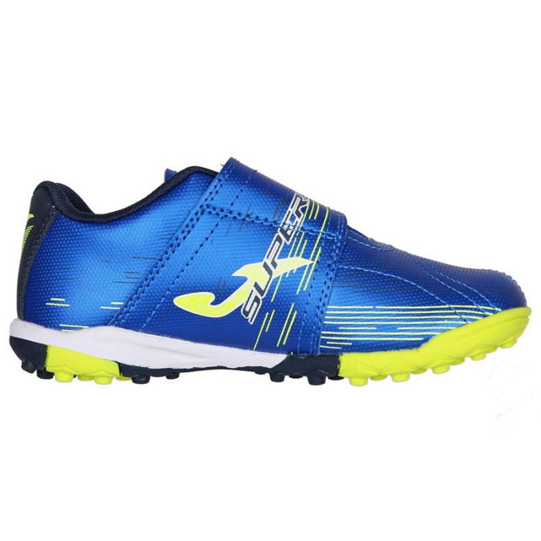 Scarpe da calcio Joma Super Copa 2104 Tf Jr SCJW.2104.TF.V nero, blu, giallo blu 1