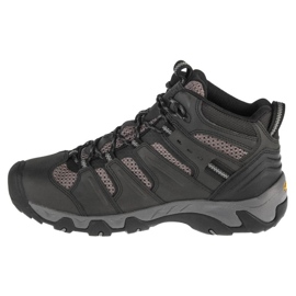 Scarpe Keen Koven Mid Wp M 1020210 nero grigio 1