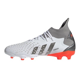 Scarpe da calcio Adidas Predator Freak.2 Fg M S24190 grigio, bianco grigio 1