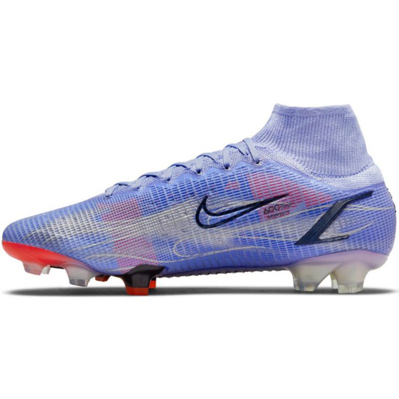 Nike Mercurial Superfly 8 Elite Km Fg M DB2859 506 scarpe da calcio multicolore rose e porpora 1