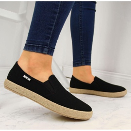 Espadrillas Big Star W DD274017 nere nero 2