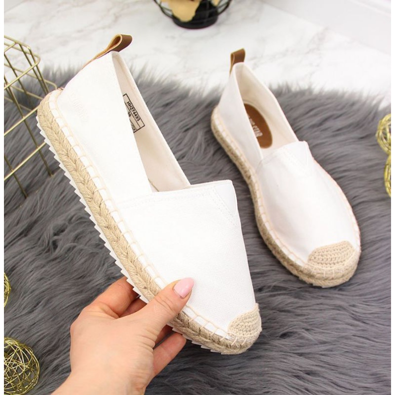 Espadrillas Big Star W HH274493 bianco bianca 1