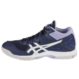 Asics Gel-Task Mt 2 W 1072A037-402 scarpe da pallavolo blu navy blu e blu navy 1