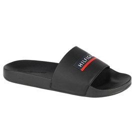 Tommy Hilfiger Seasonal Goffrato Scivolo da piscina M FM0FM03792-BDS nero 2