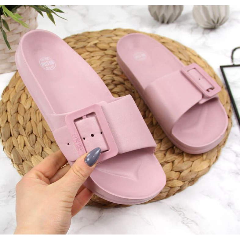 Ciabatte da spiaggia Big Star W FF274A387 rosa 1