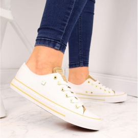 Sneakers in tessuto Big Star W HH274458 bianco 2