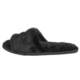 Calvin Klein Slipper Sandalo Pelliccia W HW0HW00634-BAX nero 1