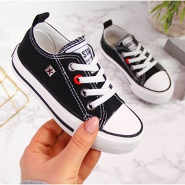 Sneakers basse Big Star Jr HH374090 nere nero 1