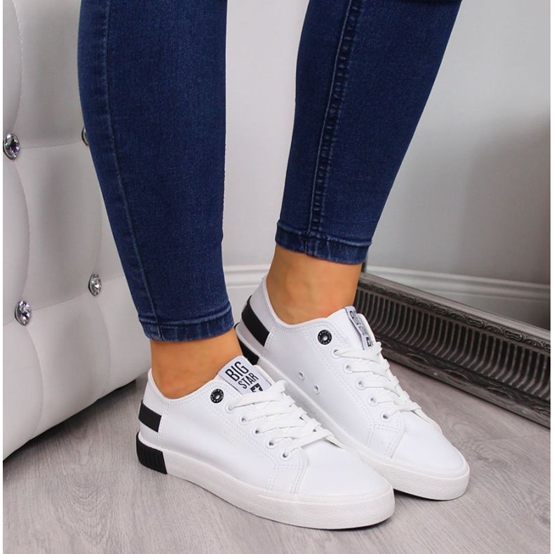 Sneakers basse Big Star W FF274175 bianco bianca 2