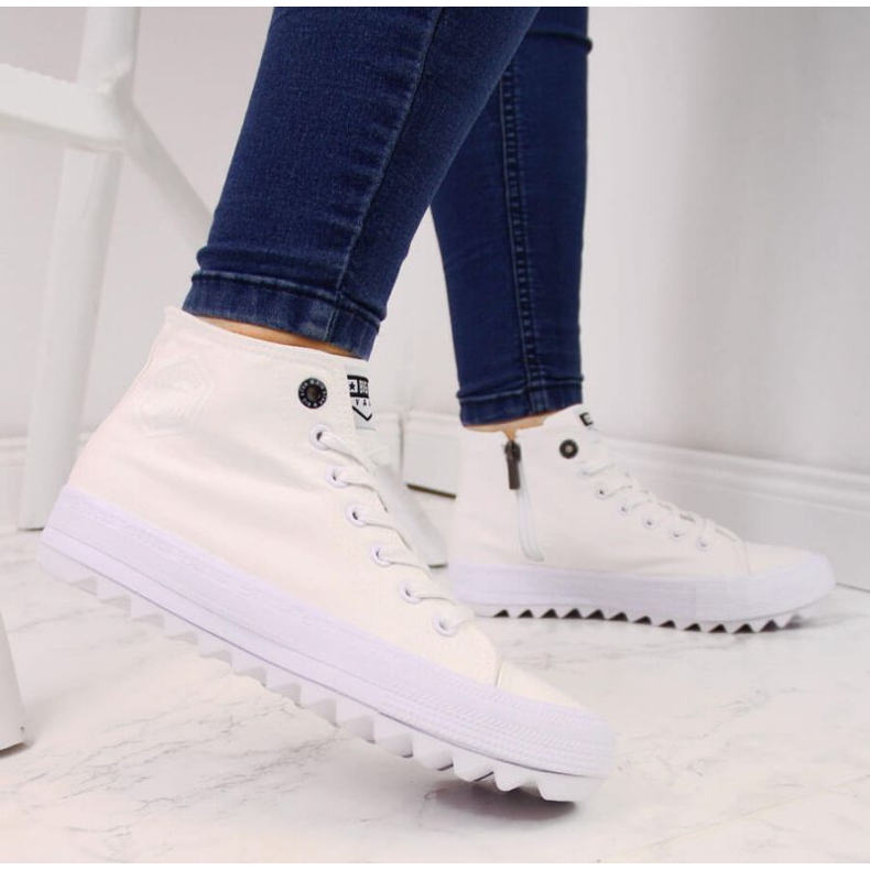 Sneakers Big Star W FF274241 bianche bianco 2