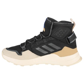 Scarpe Adidas Terrex Hikster Mid M FZ3409 beige nero grigio 1