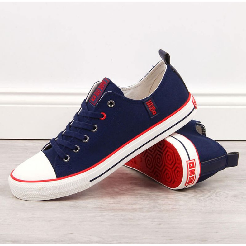 Sneakers basse Big Star M JJ174060 blu navy 1