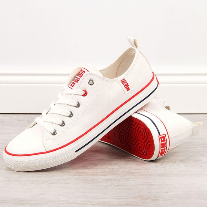 Sneakers basse Big Star M JJ174069 bianche bianco 1