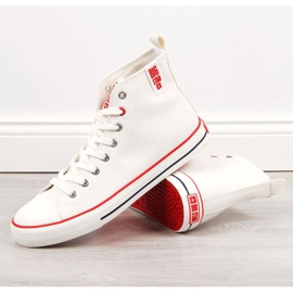 Sneakers alte Big Star M JJ174071 bianche bianco 1